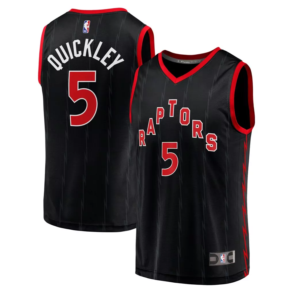 immanuel quickley toronto raptors fanatics fast break player jersey association edition white