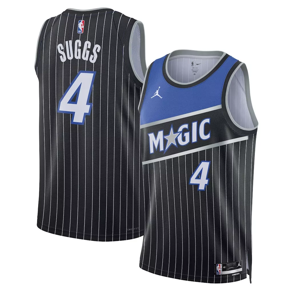 jalen suggs orlando magic fanatics fastbreak jersey city edition black