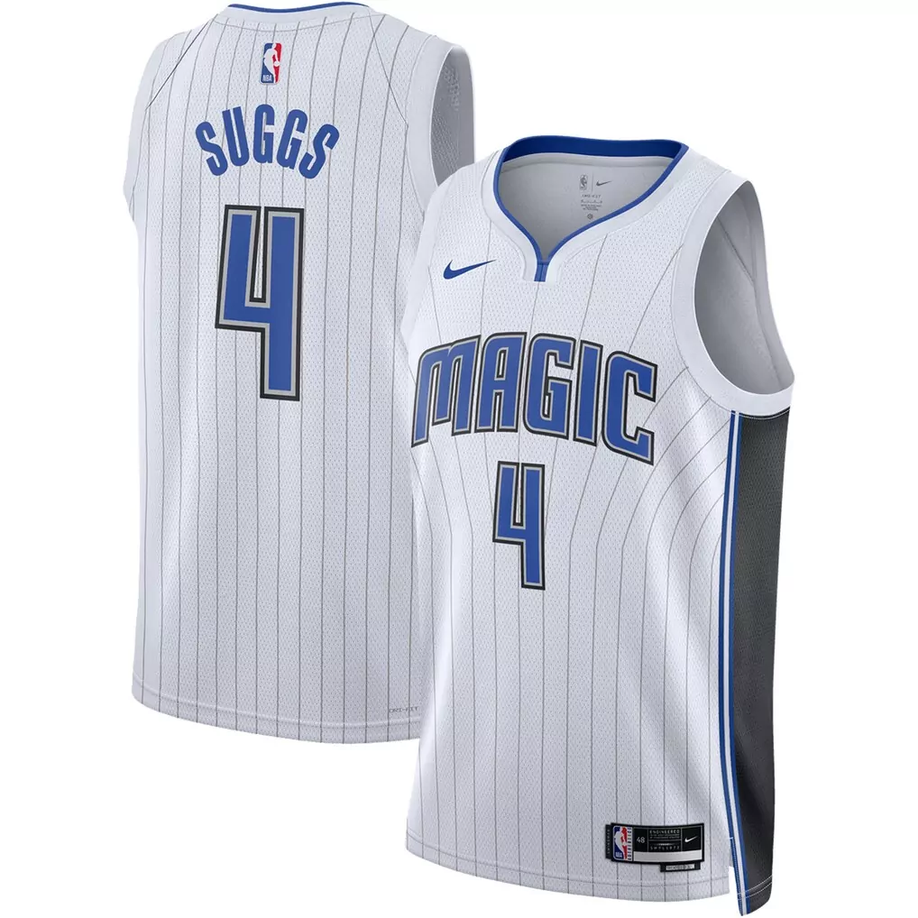 jalen suggs orlando magic jordan brand unisex swingman jersey statement edition blue
