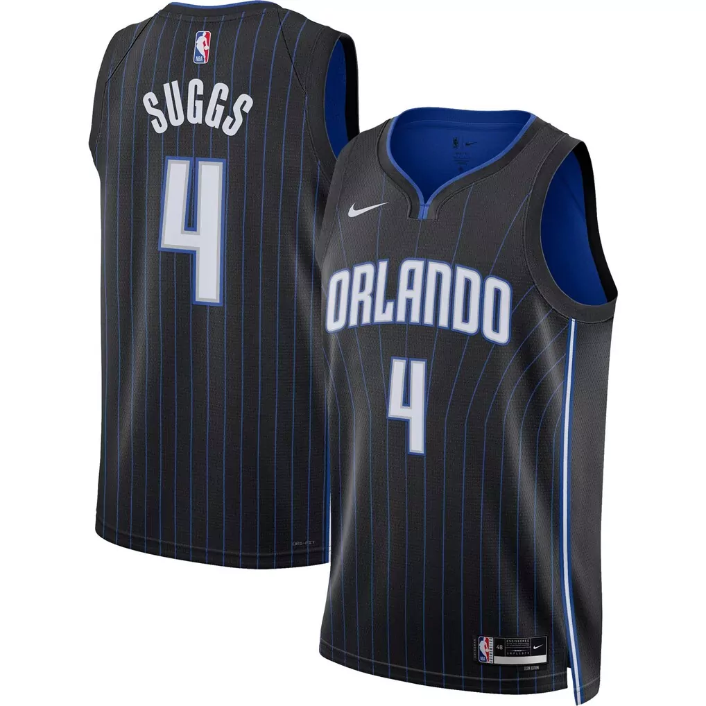 jalen suggs orlando magic jordan brand unisex swingman jersey statement edition blue