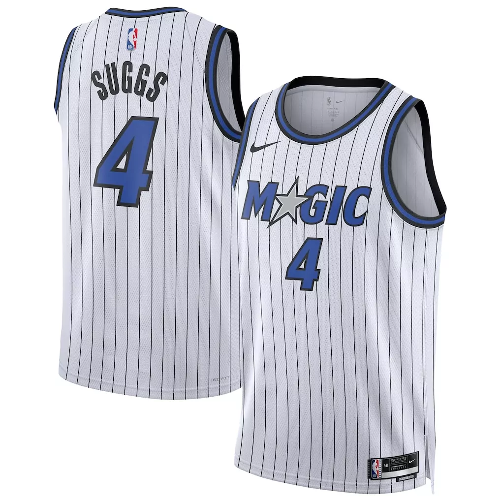 jalen suggs orlando magic jordan brand unisex swingman jersey statement edition blue