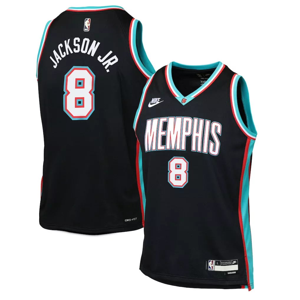 jaren jackson jr memphis grizzlies nike unisex swingman jersey white association edition