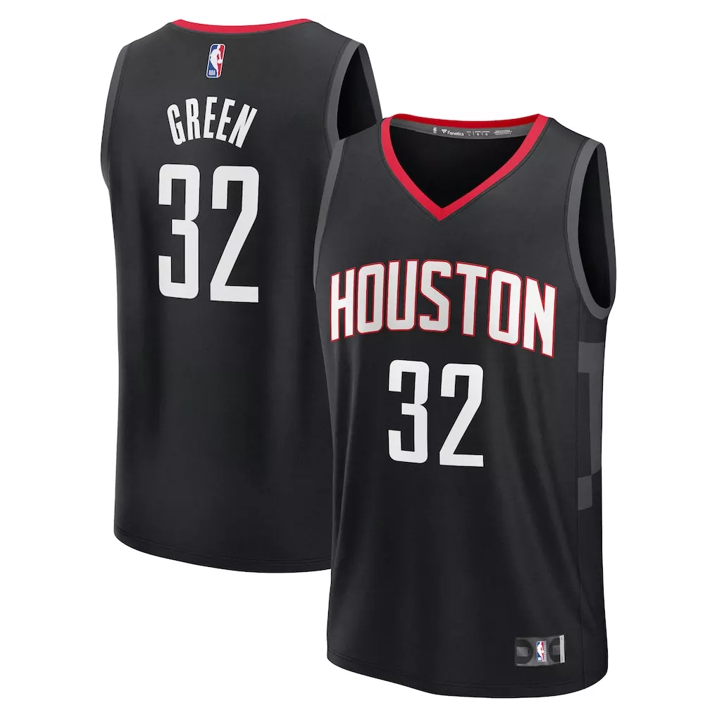 jalen green houston rockets nike unisex swingman jersey icon edition red
