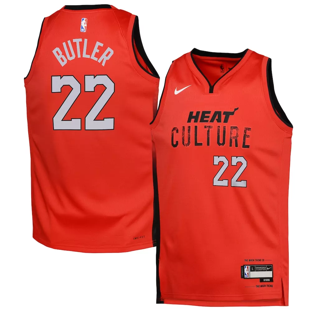 jimmy butler miami heat nike unisex swingman jersey icon edition black