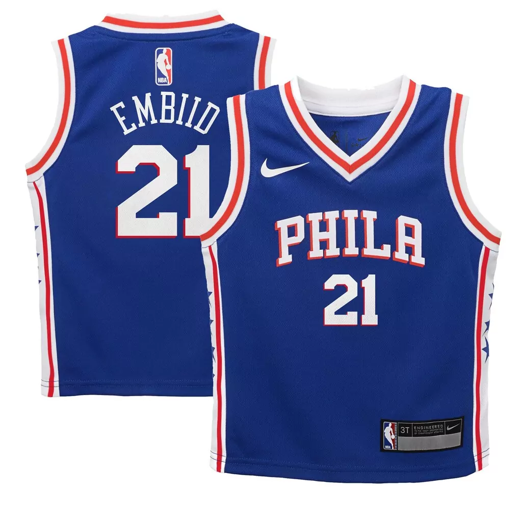 joel embiid philadelphia 76ers nike 2024 25 authentic player jersey city edition white