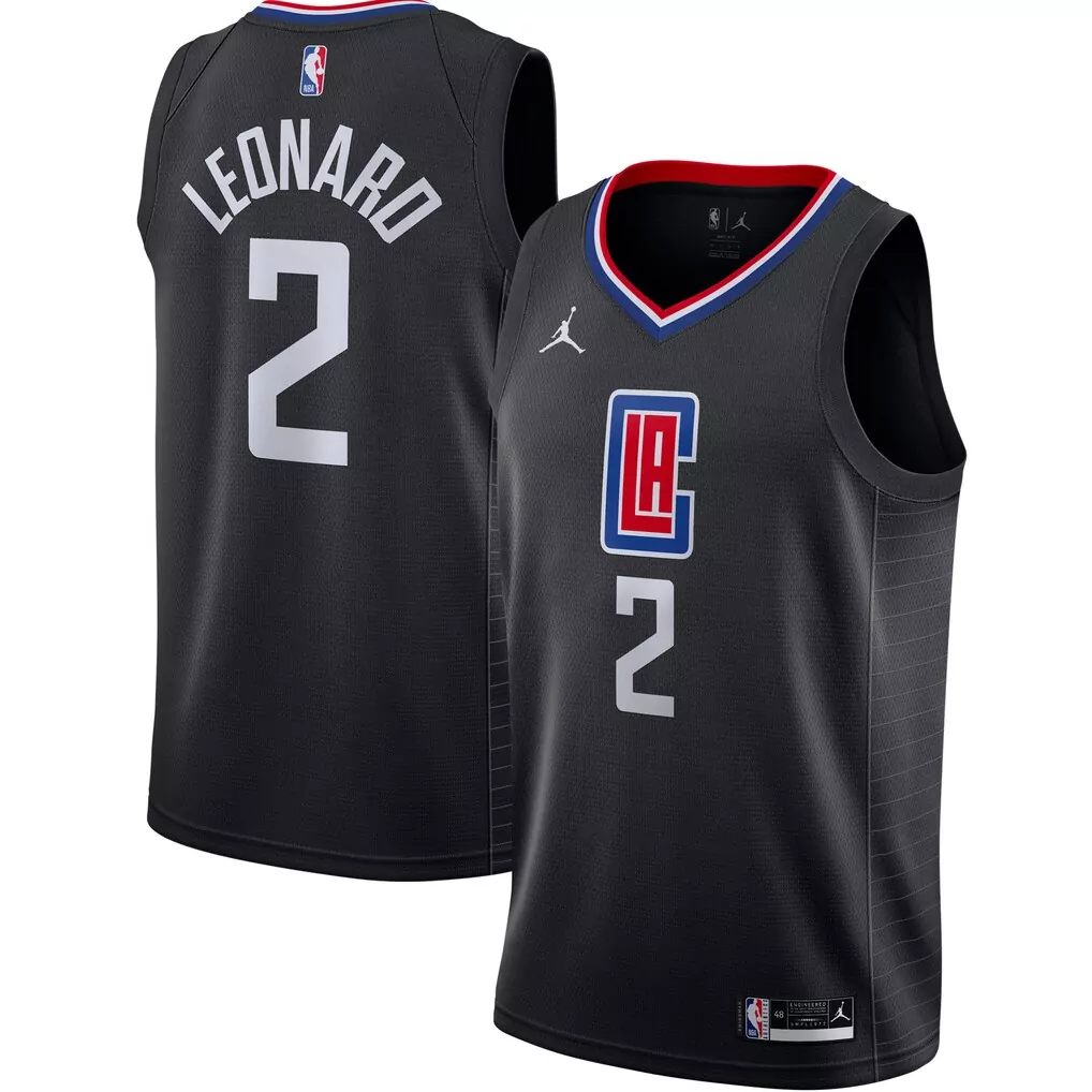 kawhi leonard la clippers fanatics youth fast break replica player jersey statement edition red