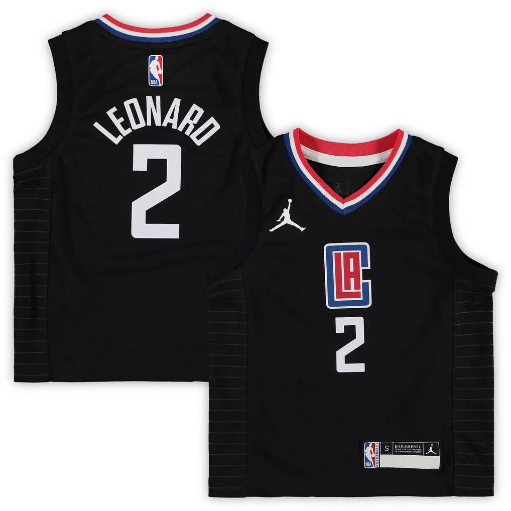 kawhi leonard la clippers fanatics youth fast break replica player jersey statement edition red