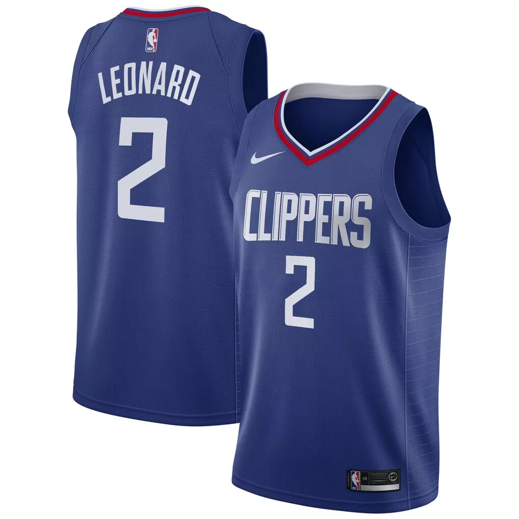 kawhi leonard la clippers jordan brand youth swingman jersey statement edition black