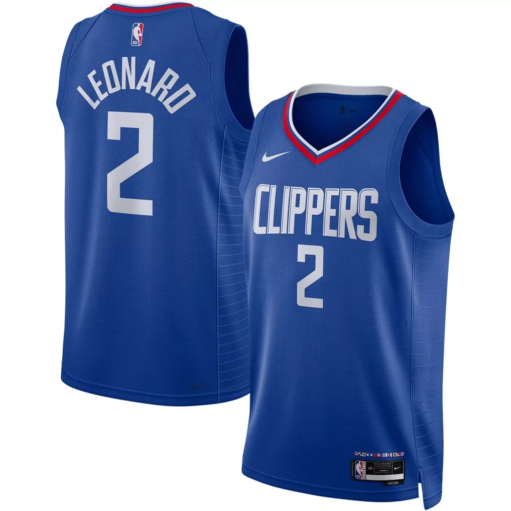 kawhi leonard la clippers nike preschool dri fit swingman player jersey icon edition royal