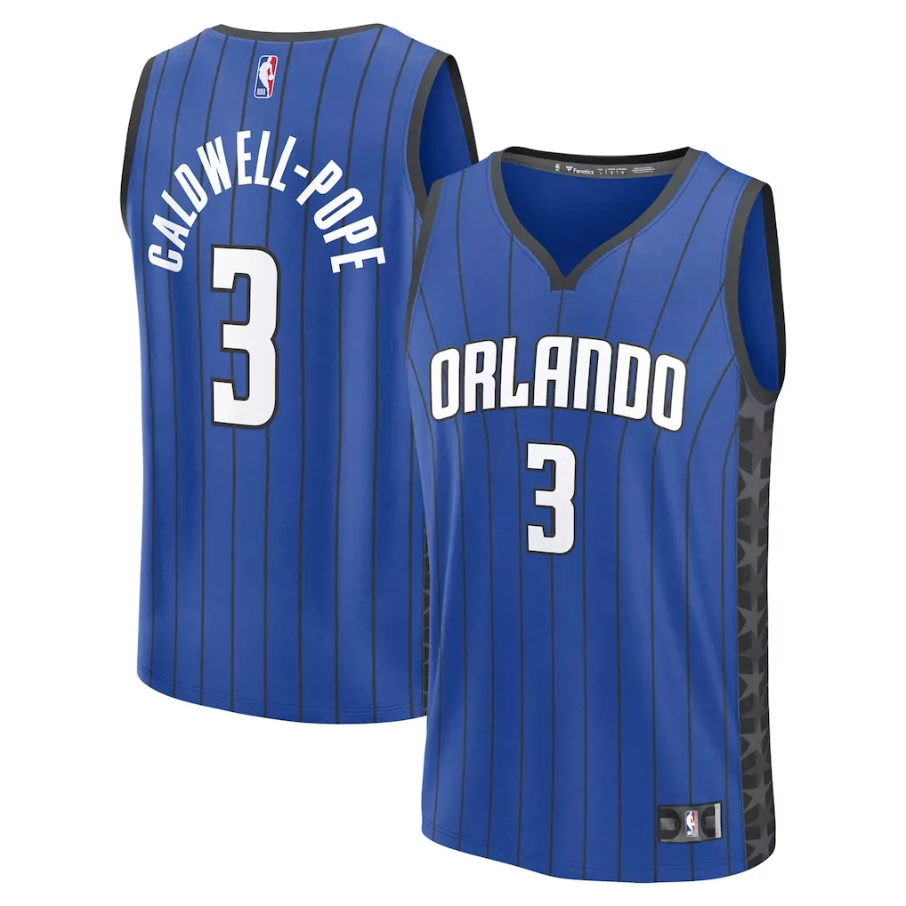 kentavious caldwell pope orlando magic fanatics fast break replica player jersey icon edition black
