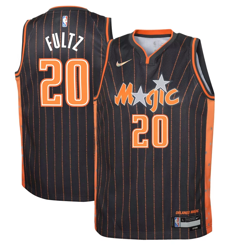 kentavious caldwell pope orlando magic nike unisex 2024 offseason addition nike swingman jersey black