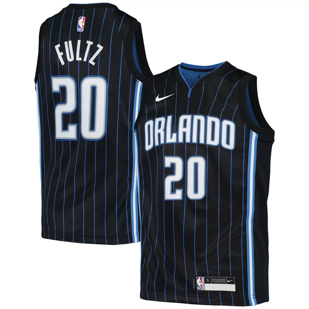 kentavious caldwell pope orlando magic nike unisex 2024 offseason addition nike swingman jersey black
