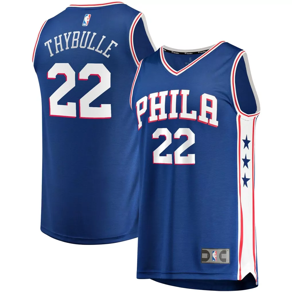 matisse thybulle philadelphia 76ers fanatics fast break replica jersey association edition white