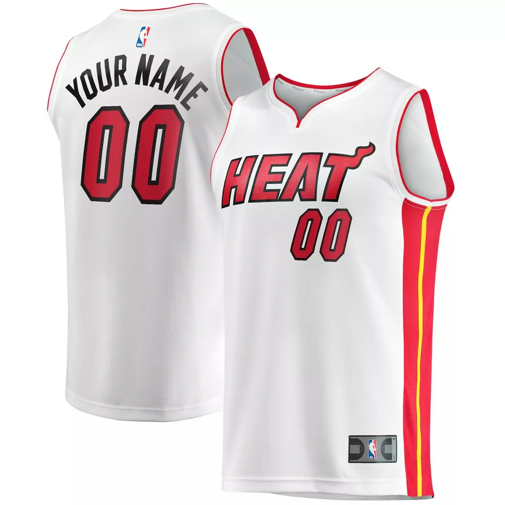 kevin love miami heat fanatics youth fast break player jersey icon edition black