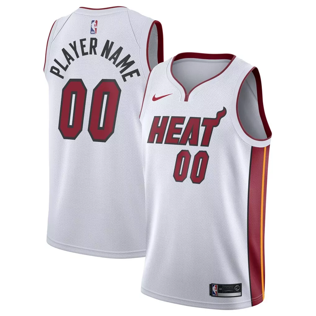miami heat mitchell ness x tats cru hardwood classics fashion jersey white