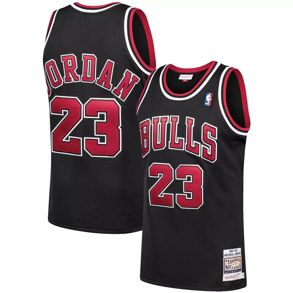michael jordan chicago bulls mitchell ness 1984 85 hardwood classics rookie authentic jersey white