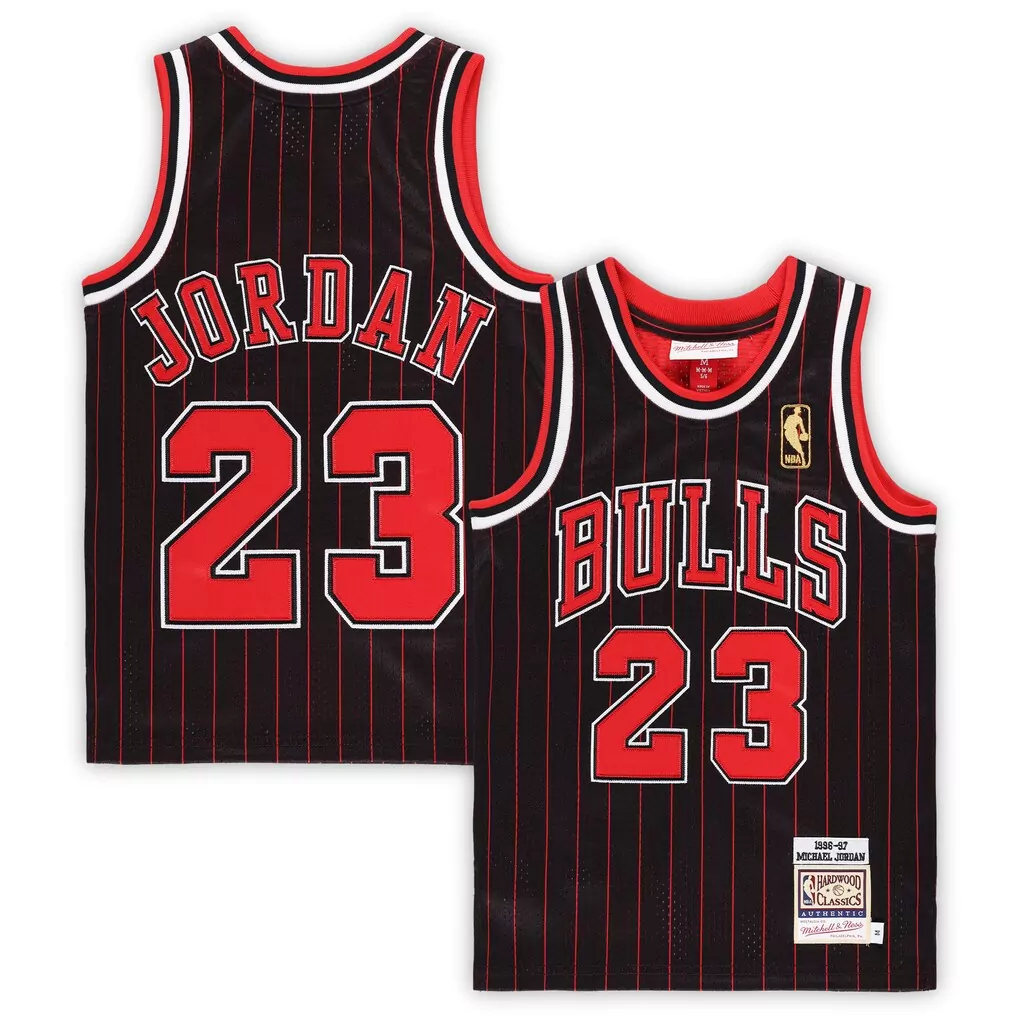 michael jordan chicago bulls mitchell ness infant 1997 98 hardwood classics authentic jersey white