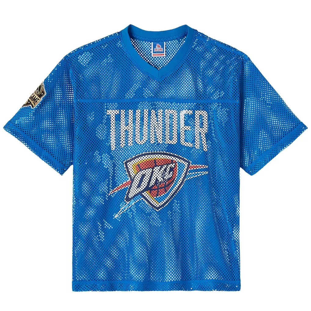 oklahoma city thunder nike custom swingman jersey icon edition blue