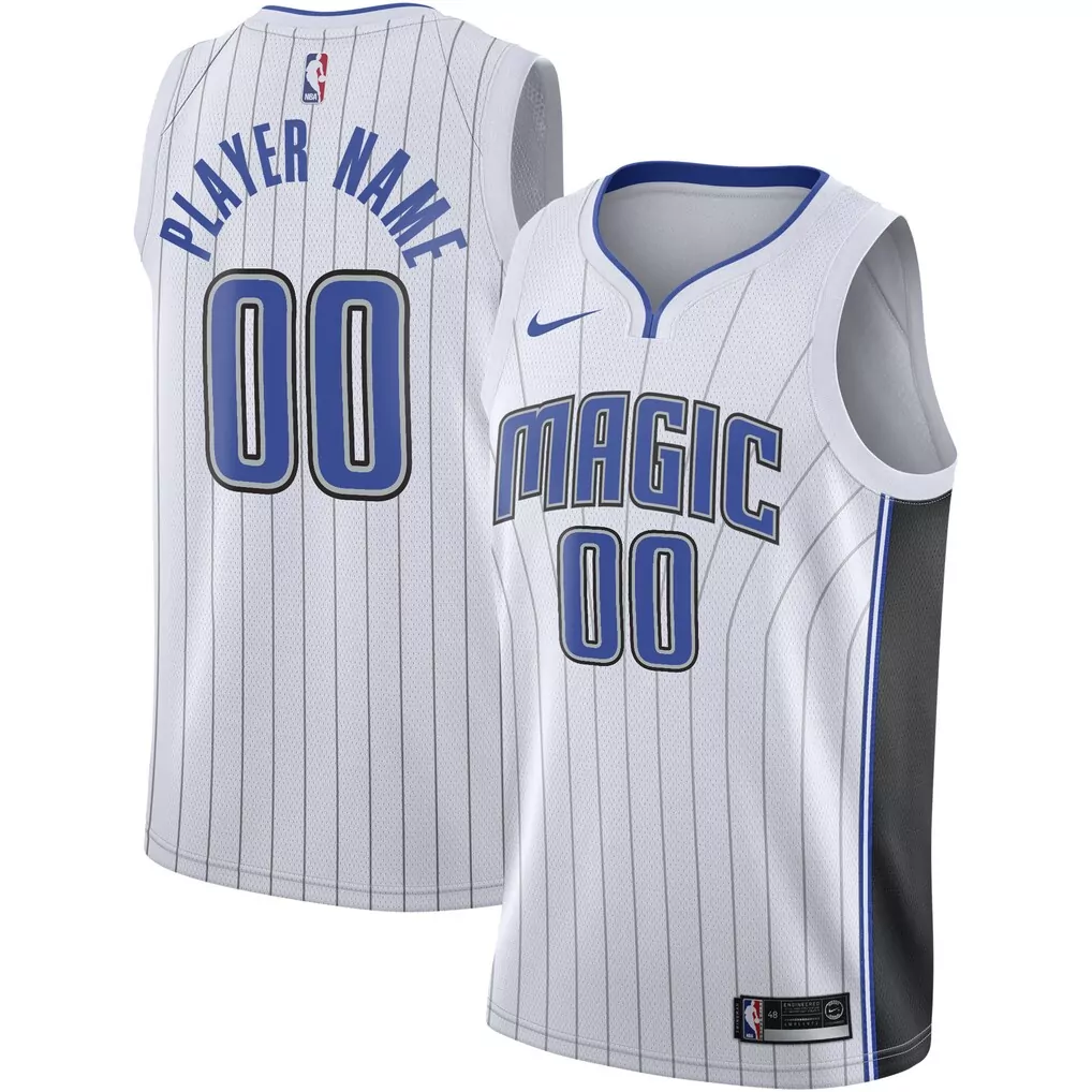 orlando magic jordan brand unisex 2022 23 swingman custom jersey statement edition royal