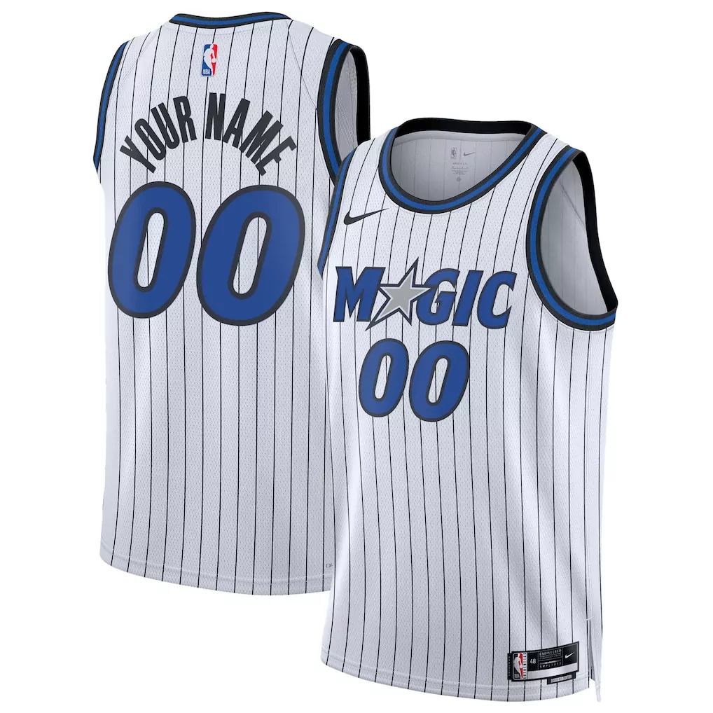 orlando magic jordan brand unisex 2022 23 swingman custom jersey statement edition royal