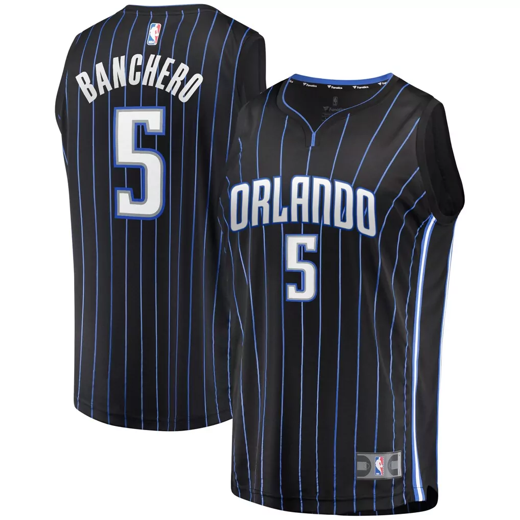 paolo banchero orlando magic fanatics fast break replica player jersey statement edition blue