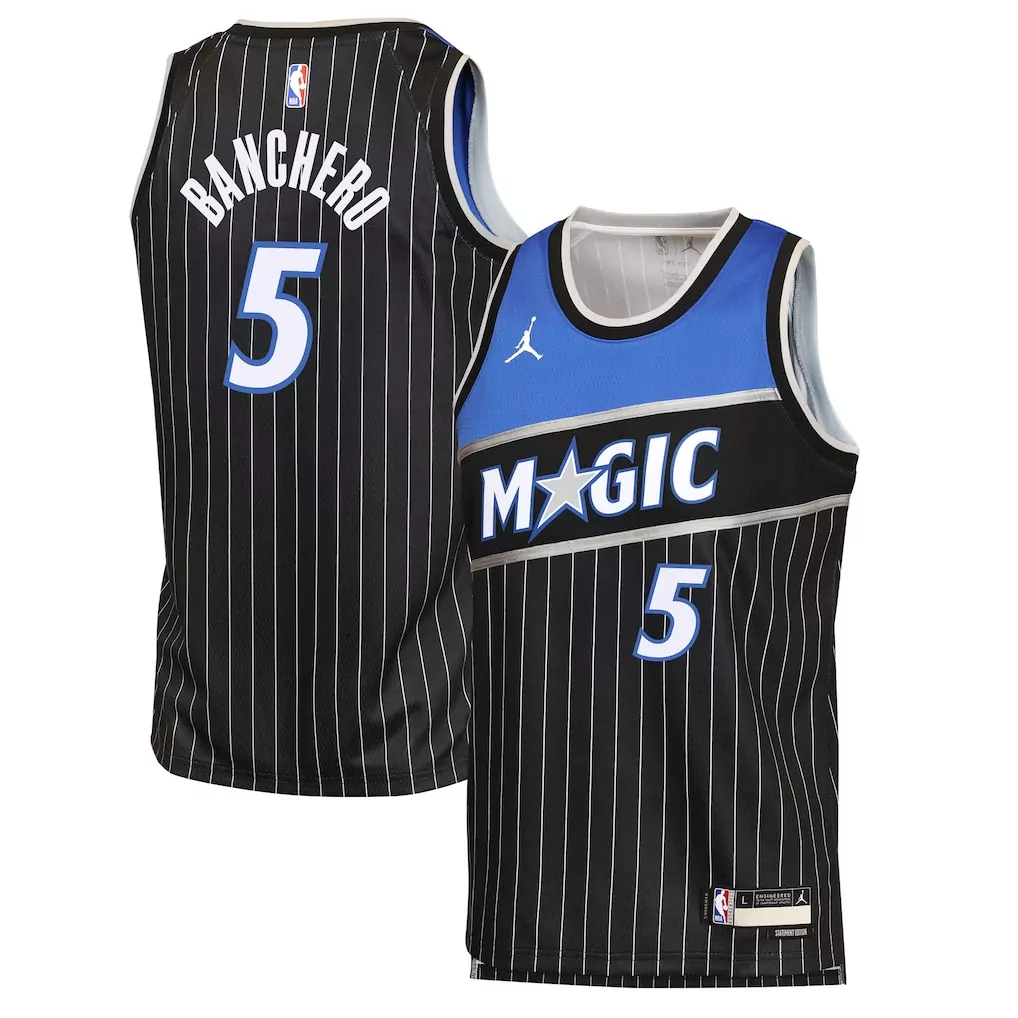 paolo banchero orlando magic jordan brand unisex swingman jersey statement edition blue