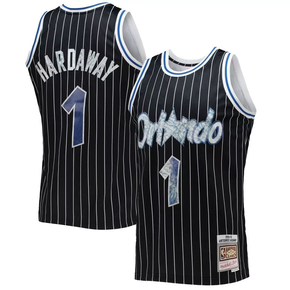 penny hardaway orlando magic mitchell ness 1994 95 hardwood classics swingman jersey blue