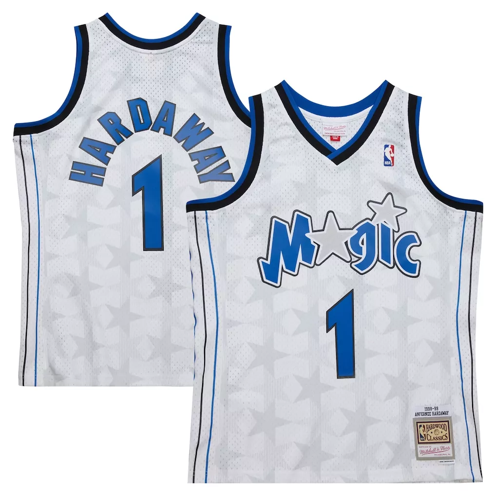 penny hardaway orlando magic mitchell ness 1994 95 hardwood classics swingman jersey blue