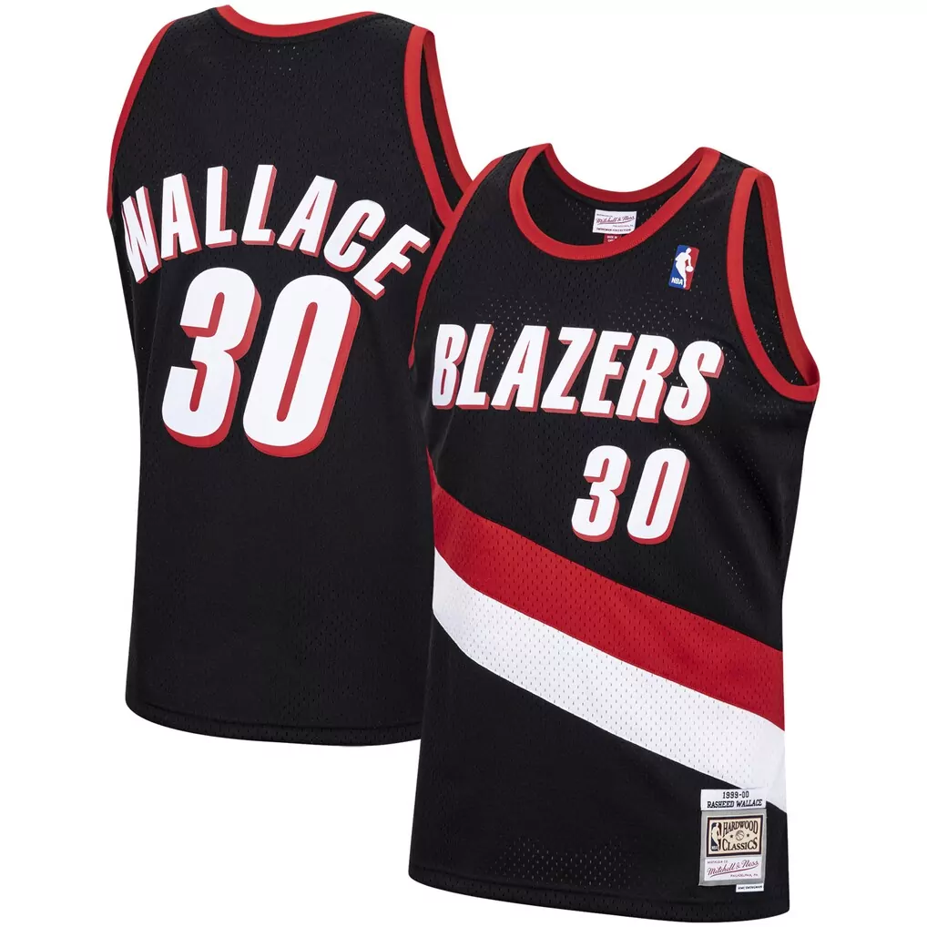 portland trail blazers nike unisex swingman custom jersey icon edition black