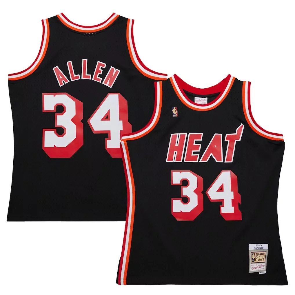 miami heat nike unisex swingman custom jersey white association edition