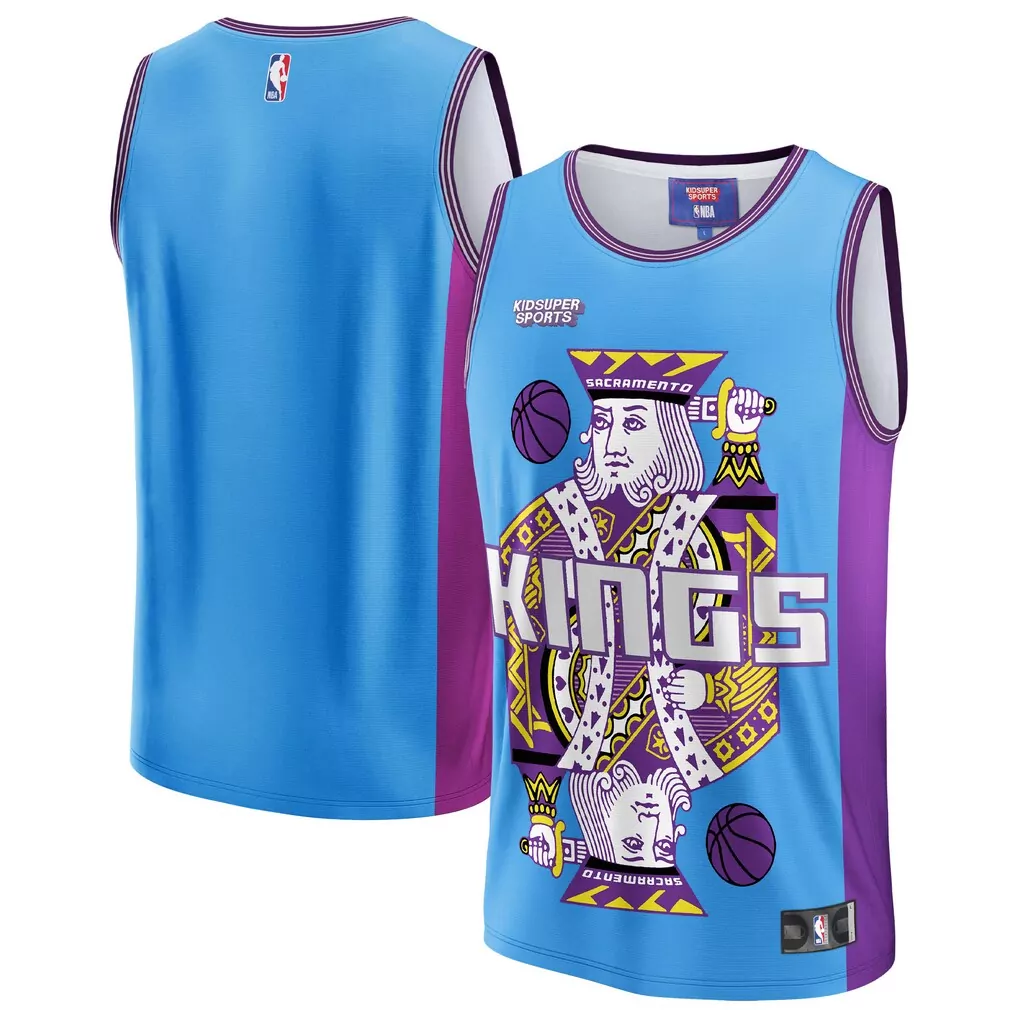 sacramento kings jordan brand unisex swingman custom jersey statement edition purple