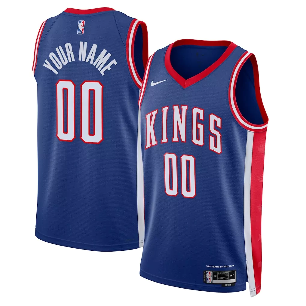 sacramento kings jordan brand unisex swingman custom jersey statement edition purple