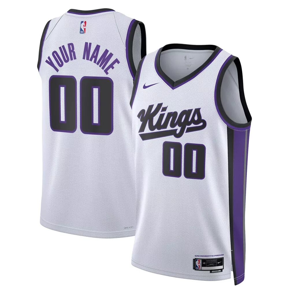 sacramento kings nike unisex adult swingman custom jersey classic edition purple