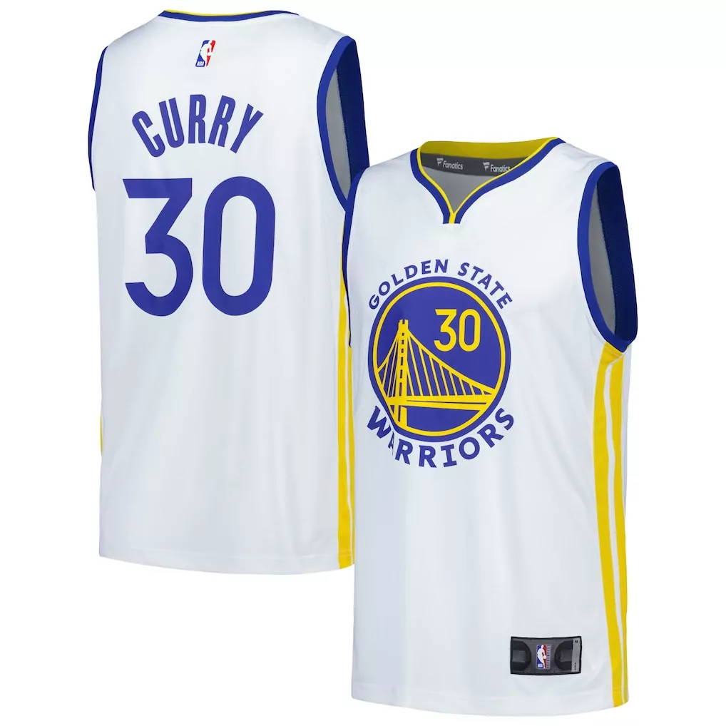 stephen curry golden state warriors fanatics fast break replica jersey icon edition royal