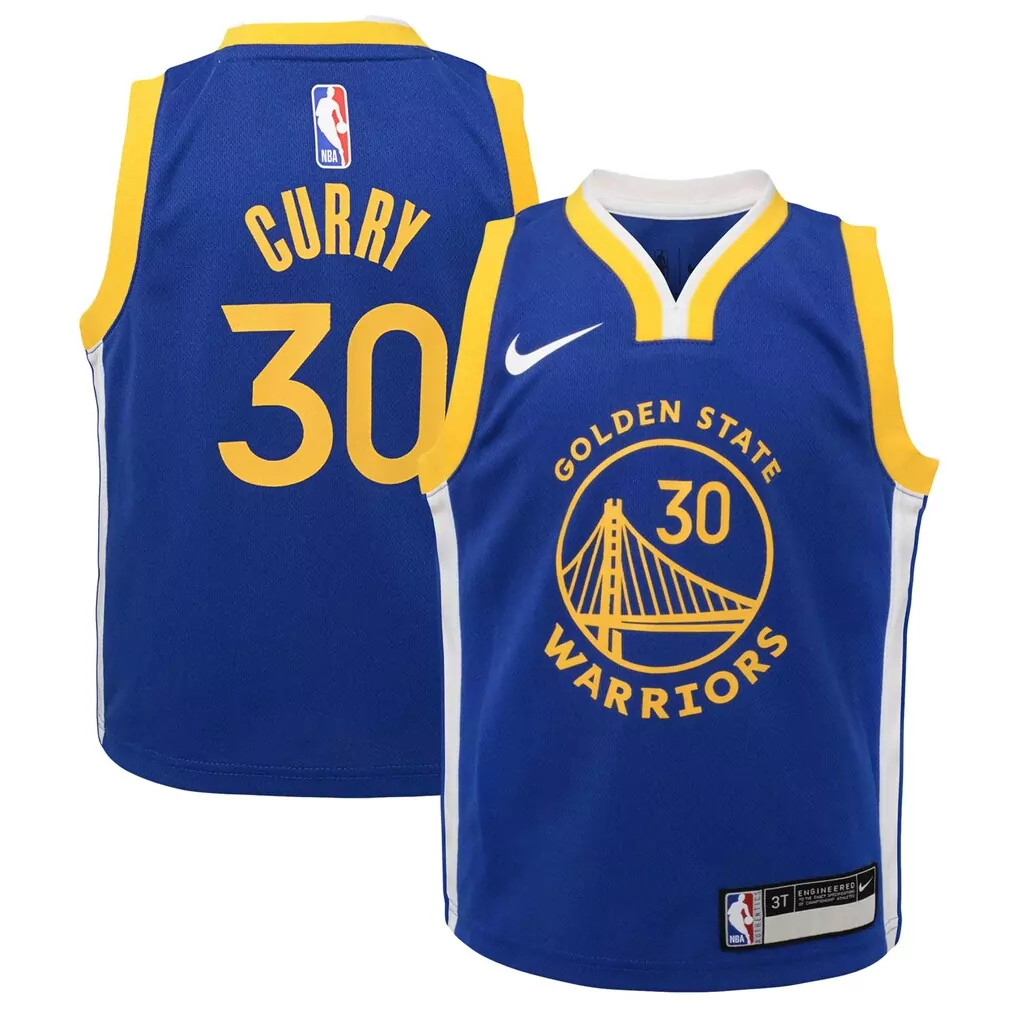 stephen curry golden state warriors nike infant swingman player jersey icon edition royal