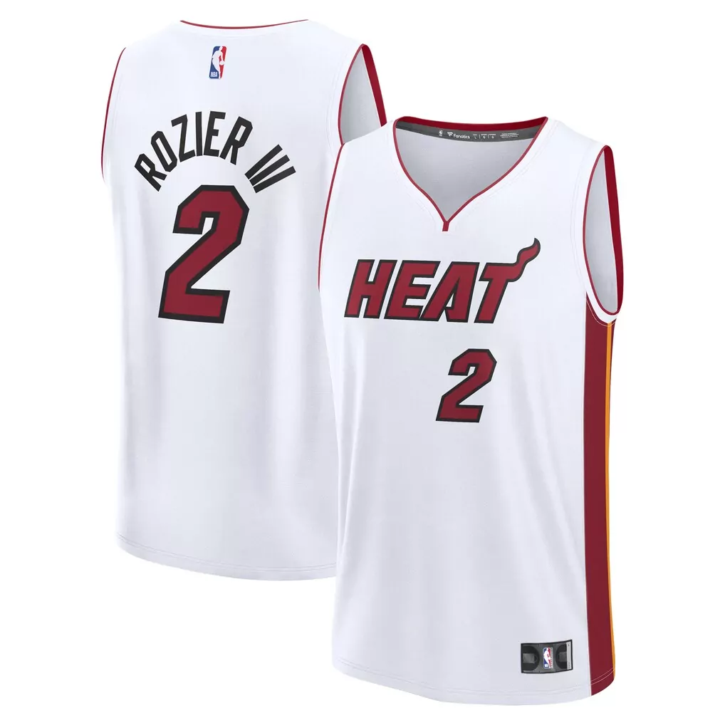 terry rozier miami heat fanatics fast break player jersey icon edition black