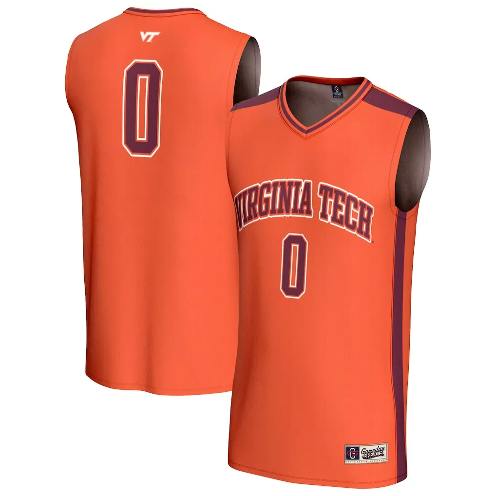 0 virginia tech hokies gameday greats unisex lightweight women s soccer jersey white