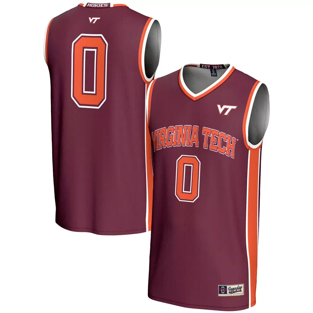 0 virginia tech hokies gameday greats youth football jersey black
