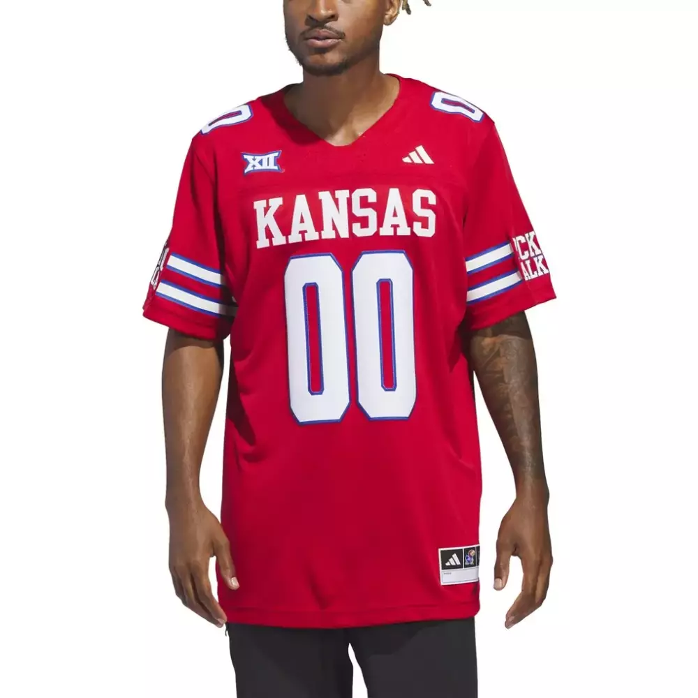 Kansas Jayhawks 2023 Custom Jersey 00 White | All Stitched Vapor Jersey | Men’s Edition Fan Gear | For Men, Women & You
