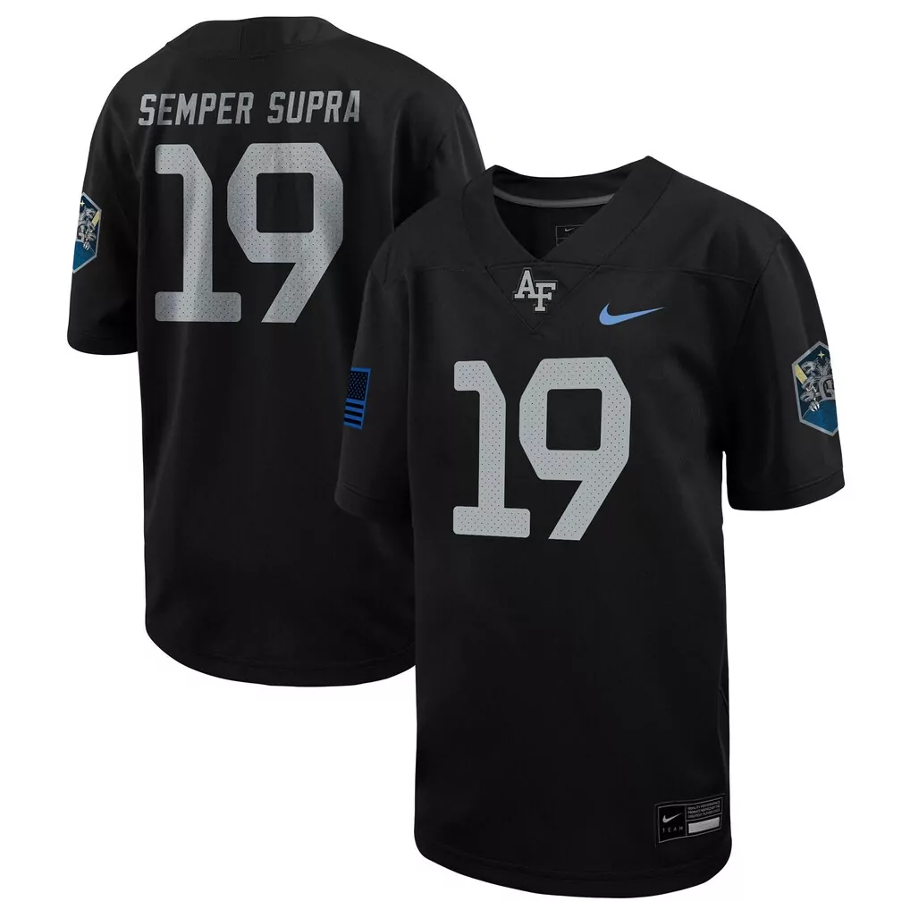 1 air force falcons gameday greats unisex lightweight soccer fashion jersey royal