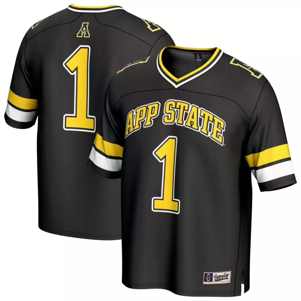 1 appalachian state mountaineers gameday greats youth lightweight baseball jersey white