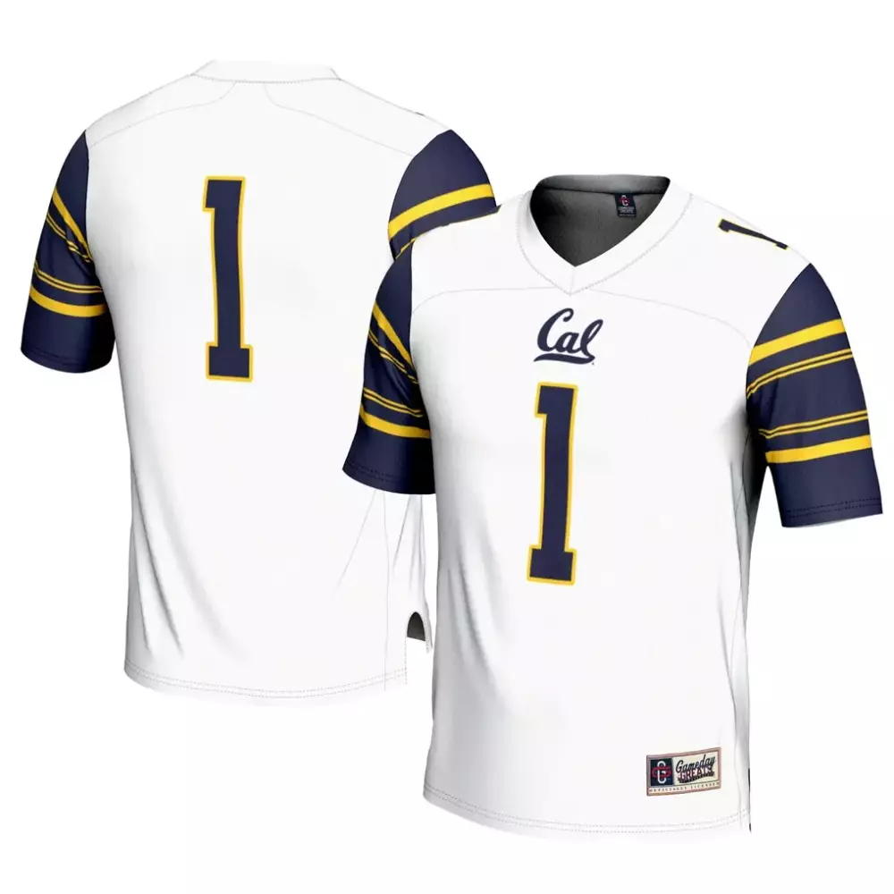 1 cal bears gameday greats football jersey gold