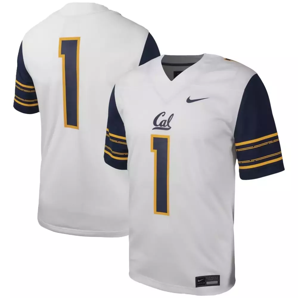 1 cal bears nike untouchable football replica jersey white