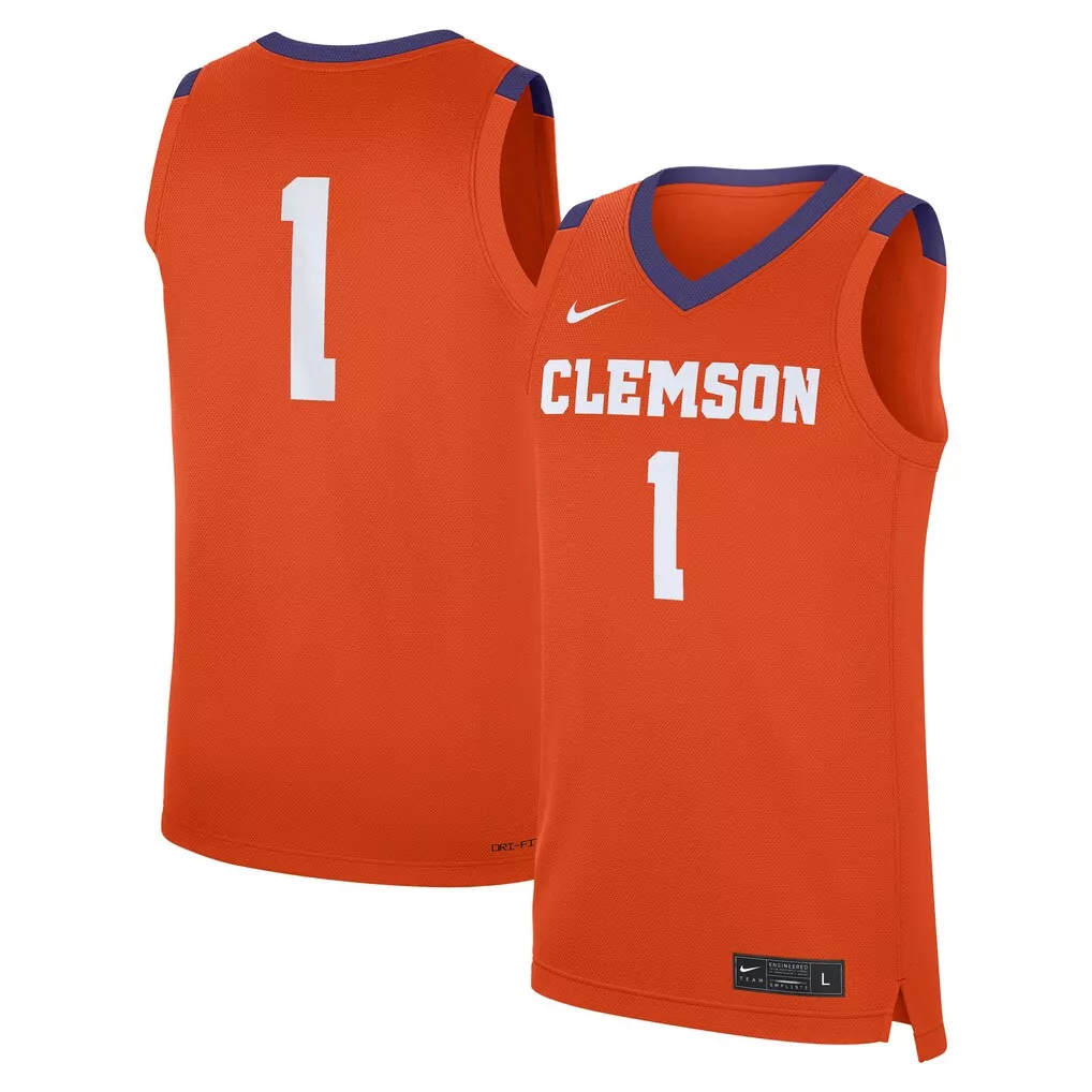 1 clemson tigers gameday greats youth lightweight women s volleyball jersey white