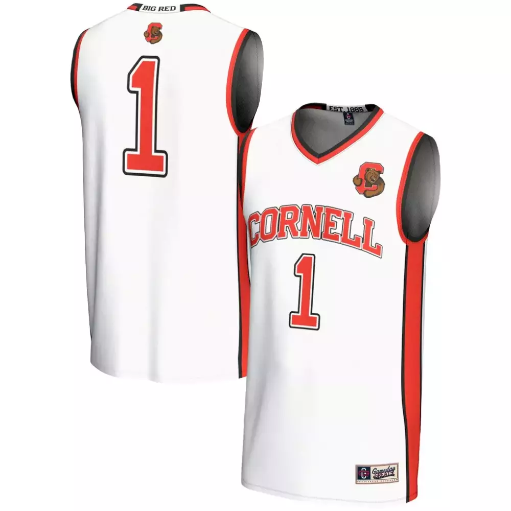 Cornell Big Red Gameday Greats Unisex Lightweight Basketball Jersey Black | Fashion Fan Gear for Game Day | For Men, Women & Youth