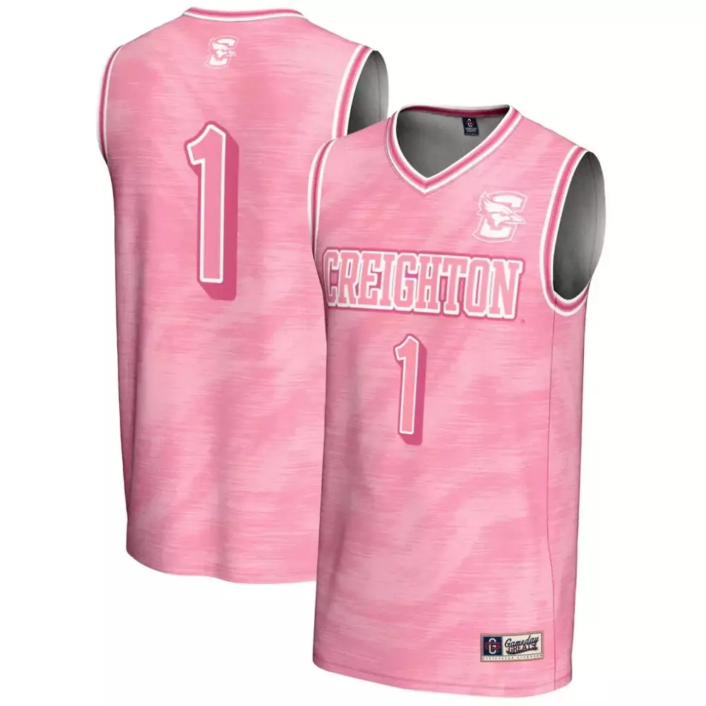Creighton Bluejays Gameday Greats Unisex Lightweight Basketball Jersey | Pink Style | For Men, Women & Youth