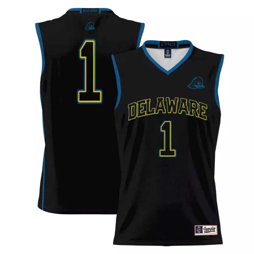 Delaware Fightin' Blue Hens Gameday Greats Unisex NIL Pick A Player Women's Lacrosse Jersey | Royal | Replica Fan Gear for Men, Women & Youth