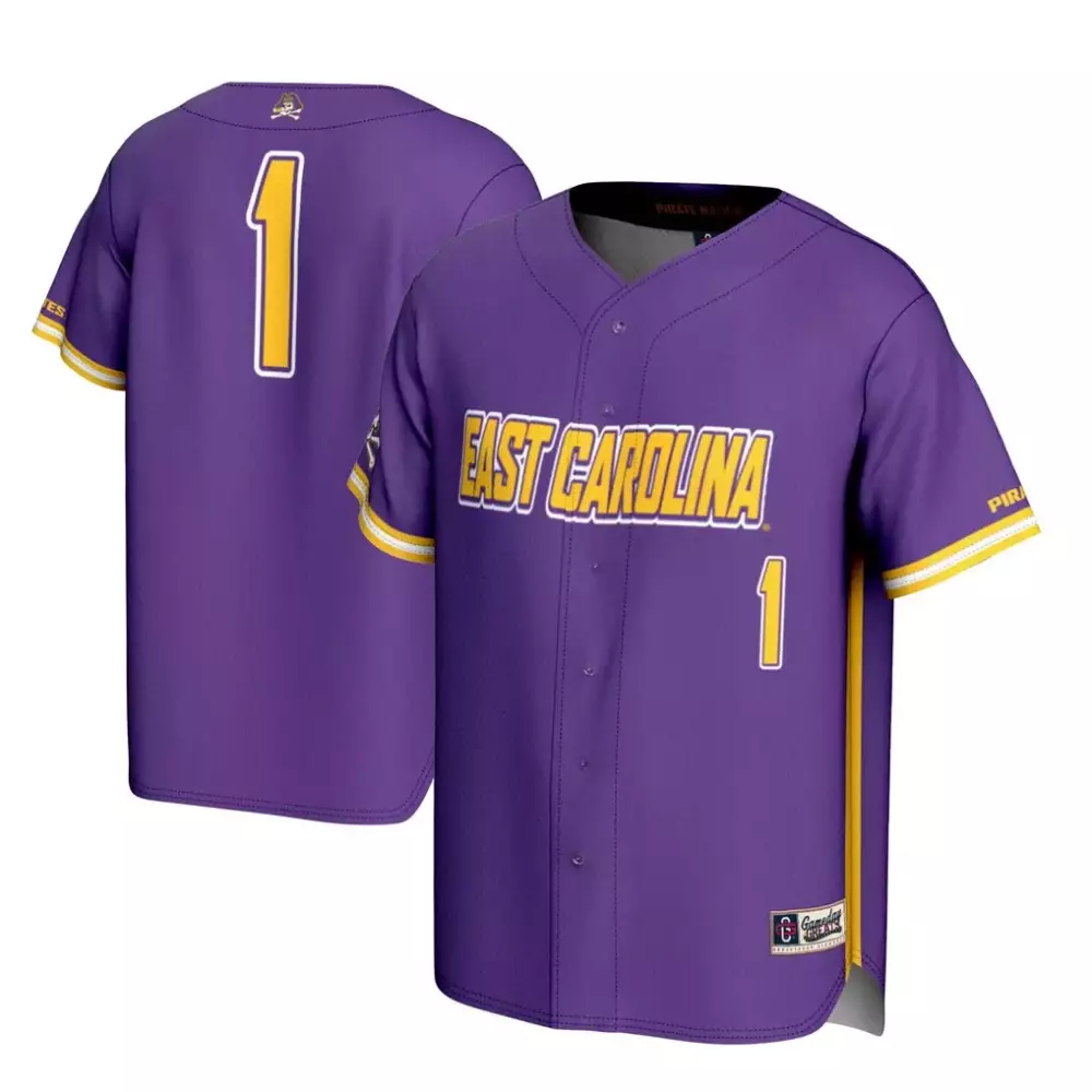 1 ECU Pirates Adidas Replica Football Jersey | Purple | Essential Fan Gear for Men, Women & Youth