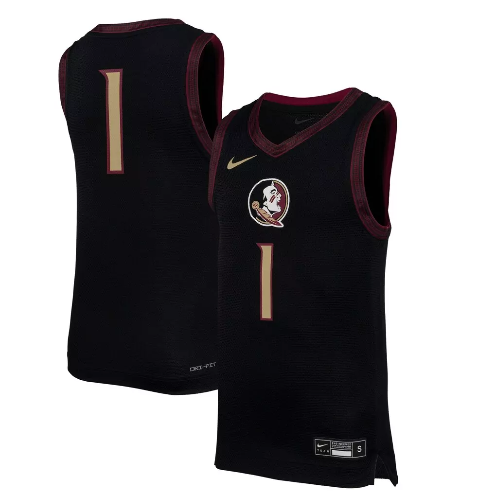 1 florida state seminoles nike women s game jersey garnet