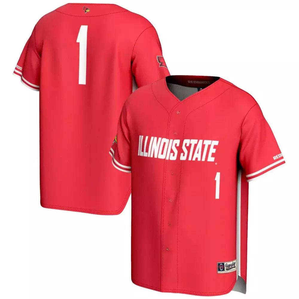 Illinois State Redbirds Gameday Greats Youth Lightweight Baseball Jersey | Red | Fan Gear for Game Day | For Men, Women & Youth